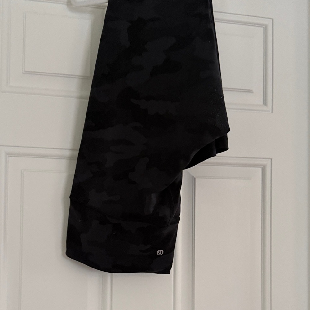 Lululemon Athletica Black Camouflage Align Leggings